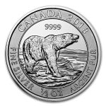 2018 Canada 1/2 oz Silver Polar Bear BU