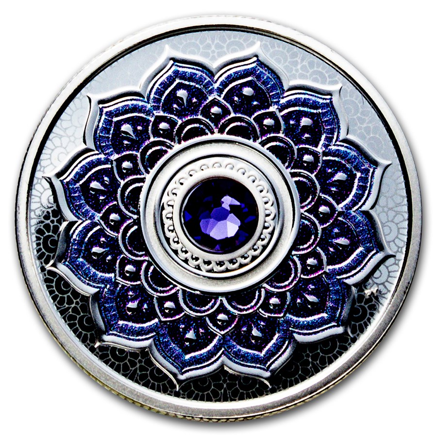2018 Canada 1/4 oz Silver $5 Birthstones: December