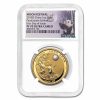 2018 China 1 oz Gold Panda Moon Festival w/Jade PF-70 NGC (FDI)