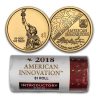 2018-D American Innovation $1 - First Signed Patent ($25 Roll) BU