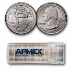 2018-D ATB Quarter Apostle Islands Lakeshore BU 40-Coin Roll