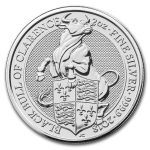 2018 Great Britain 2 oz Silver Queen's Beasts The Bull