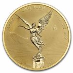 2018 Mexico 1 oz Reverse Proof Gold Libertad (Abrasions)