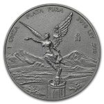 2018 Mexico 1 oz Silver Libertad Antiqued Finish