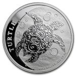 2018 Niue 1/2 oz Silver $1 Hawksbill Turtle BU