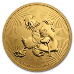 2018 Niue 1 oz Gold $250 Disney Scrooge McDuck BU