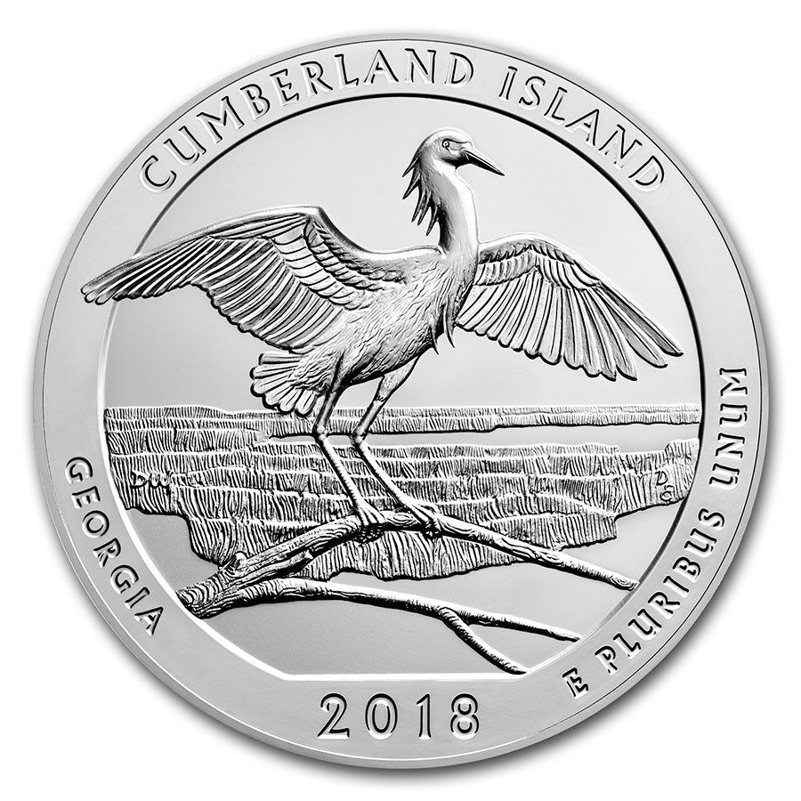 2018-P ATB Quarter Cumberland Island National Seashore BU