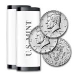 2018-P&D Kennedy Half Dollar 20-Coin 2 Rolls Set (Mint Wrapped)