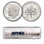 2018-S Roosevelt Dime Gem Proof 50-Coin Roll