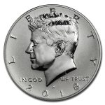 2018-S Silver Kennedy Half Dollar Reverse Proof