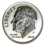 2018-S Silver Roosevelt Dime Reverse Proof