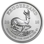 2018 South Africa 1 oz Silver Krugerrand BU