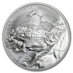 2018 South Korea 1 oz Silver Chiwoo Cheonwang BU