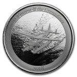 2018 St. Vincent & The Grenadines 1 oz Silver Seaplane BU