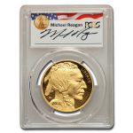2018-W 1 oz Proof Gold Buffalo PR-70 PCGS (FS, M. Reagan)