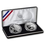 2018 World War I Centennial Silver Dollar Air Service Medal Set