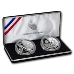 2018 World War I Centennial Silver Dollar Army Medal Set