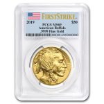 2019 1 oz Gold Buffalo MS-69 PCGS (FirstStrike®)