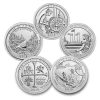 2019 5-Coin 5 oz Silver ATB Set (America the Beautiful)