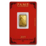 2019 5 gram Gold Bar - PAMP Suisse Year of the Pig (In Assay)