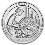 2019 5 oz Silver ATB Lowell National Historical Park, MA