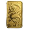 2019 Australia 1 oz Gold Rectangular Dragon Coin BU