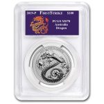 2019 Australia 1 oz Platinum Dragon MS-70 PCGS (FS)