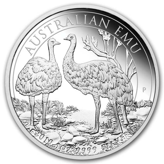 2019 Australia 1 oz Silver Emu Proof
