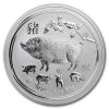 2019 Australia 5 oz Silver Lunar Pig BU