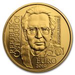2019 Austria Gold Prf €50 School of Psychotherapy (Viktor Frankl)