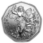 2019 Austria Silver €5 New Year's Joy of Living