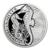 2019 Barbados 1 oz Silver Caribbean Seahorse BU