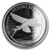 2019 Barbados 1 oz Silver Flying Fish BU