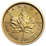 2019 Canada 1/10 oz Gold Maple Leaf BU