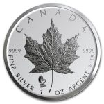 2019 Canada 1 oz Silver Maple Leaf Edison Phonograph Privy