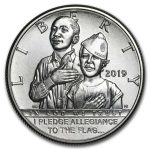 2019-D American Legion 1/2 Dollar BU (w/Box & COA)