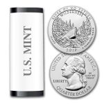 2019-D ATB Quarter Frank Church 40-Coin Roll BU
