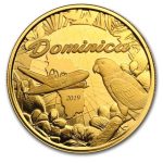 2019 Dominica 1 oz Gold Sisserou Parrot BU