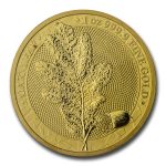 2019 Germania 1 oz Gold Oak Leaf BU