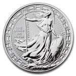 2019 Great Britain 1 oz Silver Britannia Oriental Border