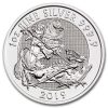 2019 Great Britain 1 oz Silver Valiant BU
