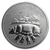 2019 Great Britain 1 oz Silver Year of the Pig BU