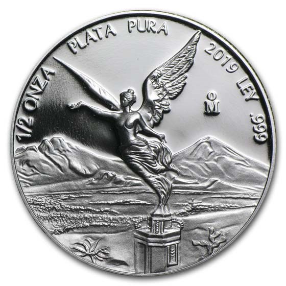 2019 Mexico 1/2 oz Silver Libertad Proof (In Capsule)