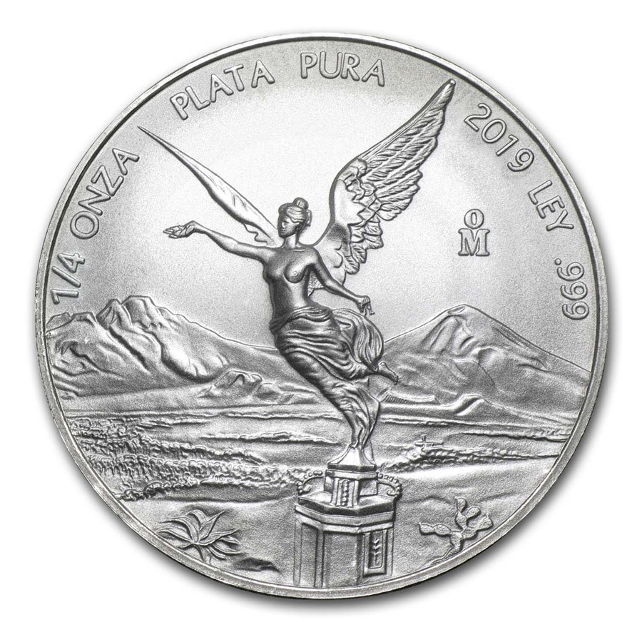 2019 Mexico 1/4 oz Silver Libertad BU