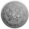 2019 Niue 1 oz Silver $2 Celestial Animals The White Tiger