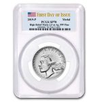 2019-P 2.5 oz Silver American Liberty SP-70 Matte PCGS (FDI)