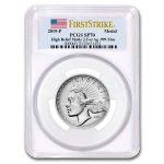 2019-P 2.5 oz Silver American Liberty SP-70 Matte PCGS (FS)