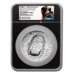 2019-P Apollo 11 50th Anniversary $1 5 oz Silver PF-70 NGC (ER)