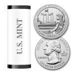 2019-P ATB Quarter American Mem. 40-Coin Roll BU