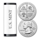 2019-P ATB Quarter San Antonio H. Park 40-Coin Roll BU